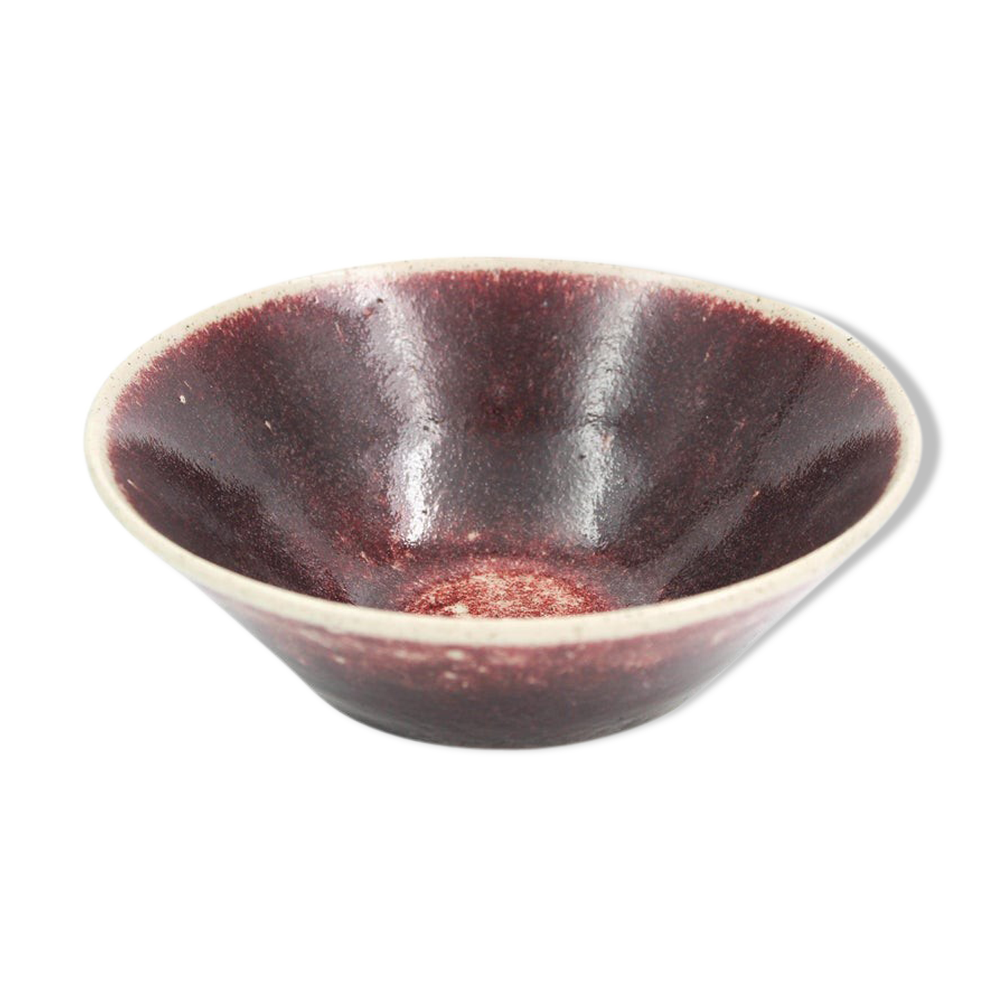 Ceramic bowl by Sven Hofverberg for Hunganus 1969