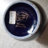 Vase bleu de four