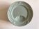 Set of 6 plates celadon de Sarreguemines 1950