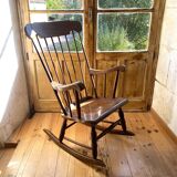 Rocking Chair Stol Kamnik dark wood