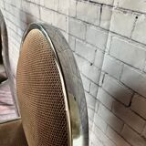 Duo of chrome chairs 70s