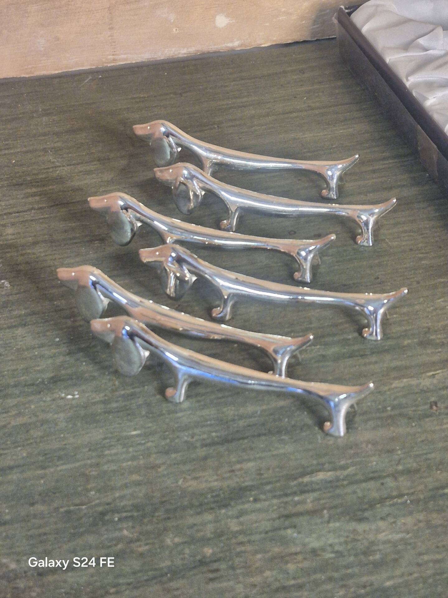Dachshund knife holder