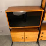 Book case Modular Walnut vintage 60’