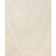 Berber carpet beni ourain ecru with diamonds in relief 308 x 195 cm