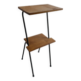 Vintage side table, pedestal, end table