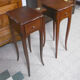 Pair of Louis XV style bedsides in cherry