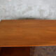 Showcase storage teak vintage 1960 with hairpin legs