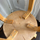 2 vintage Alvar Aalto E60 stools