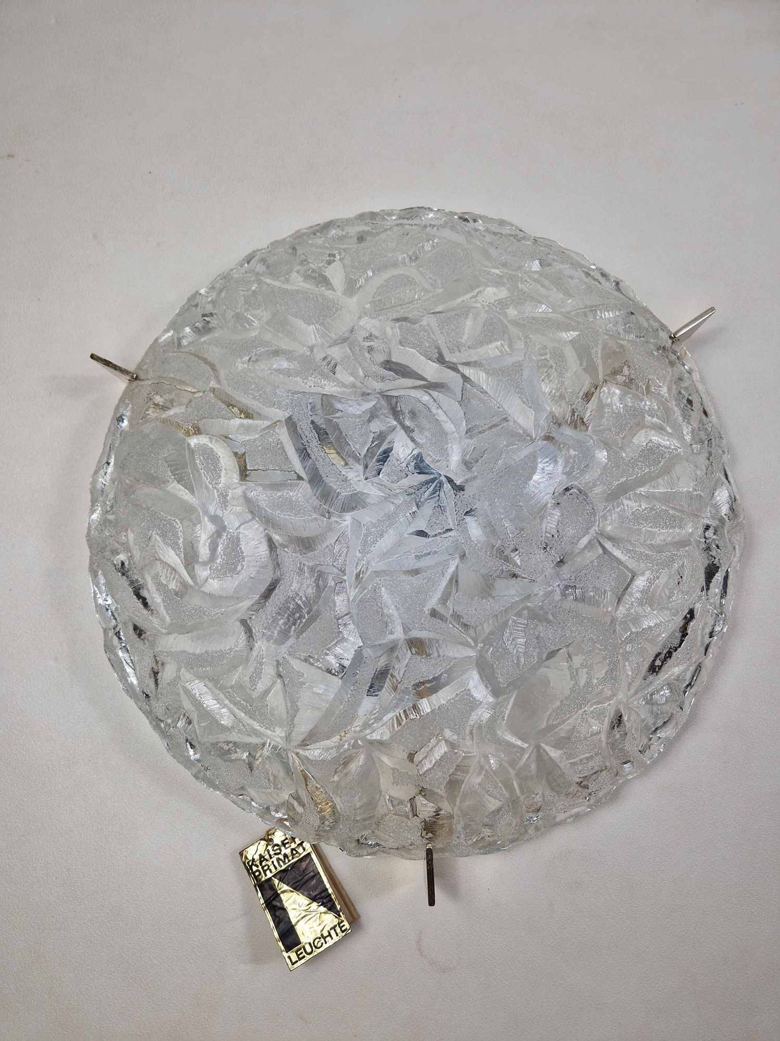 Plafonnier Kaiser, années 60.