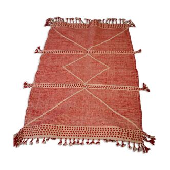 Tapis zanafi rouge 150x100 cm