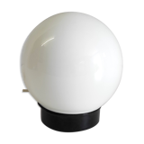 White opaline wall lamp or ceiling lamp – 60s