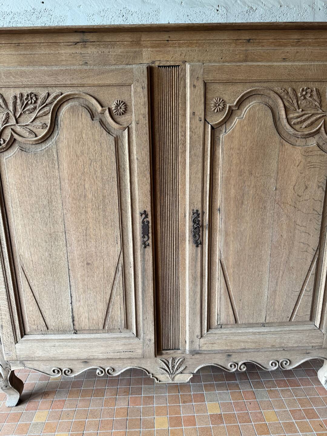 Country buffet in solid oak - Early 19th century