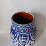 Safi polychrome ovoid vase