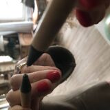 Antique Louis Philippe mirror 120x127