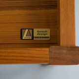 Teak Desk with movable table top by Løvig, 1960s