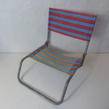 Vintage camping beach chair