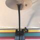 Aluminor metal storage office lamp - black flexible arm vintage 80s