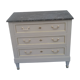 Commode style Louis XVI grise