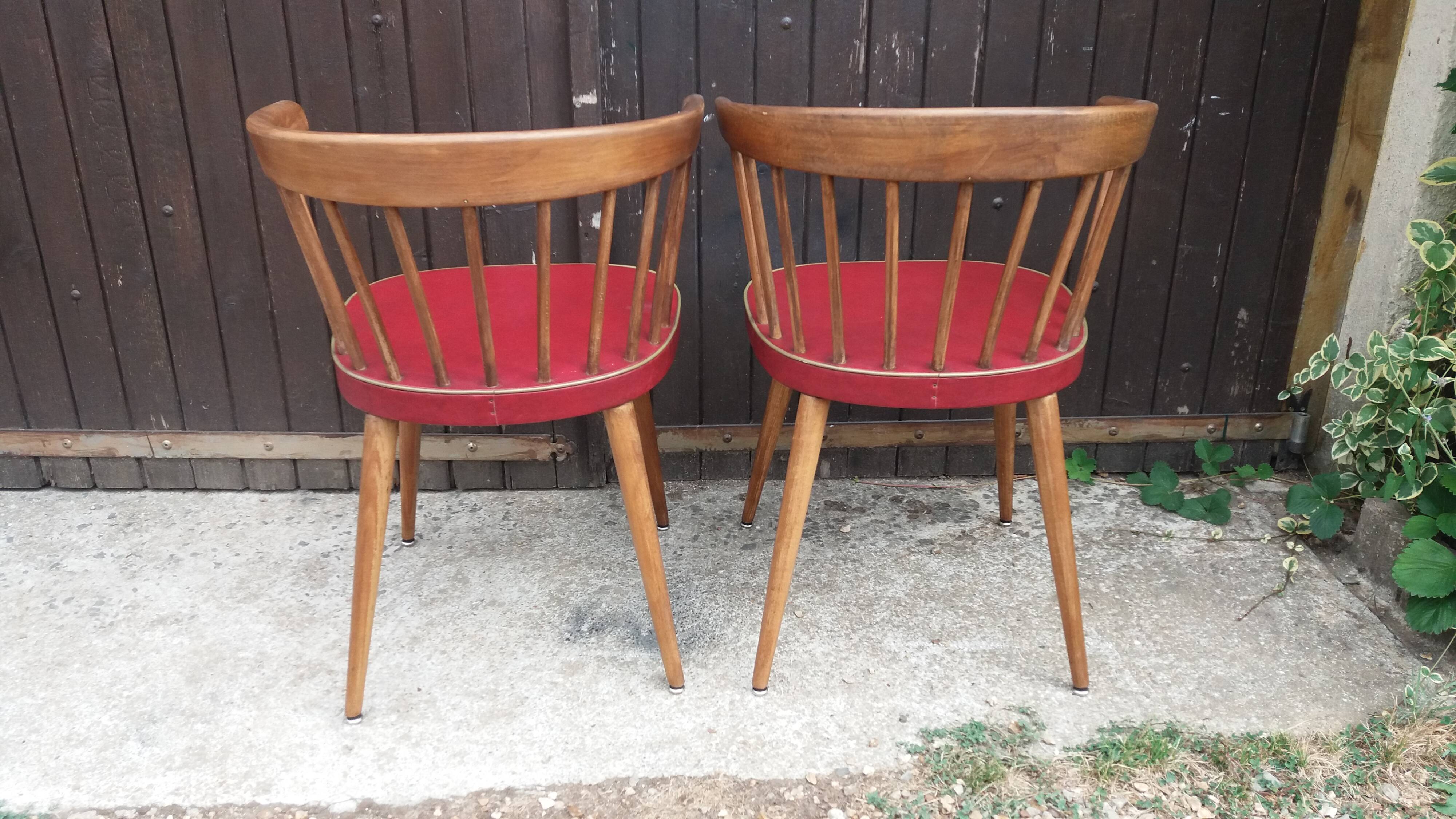 Pair of vintage armchairs