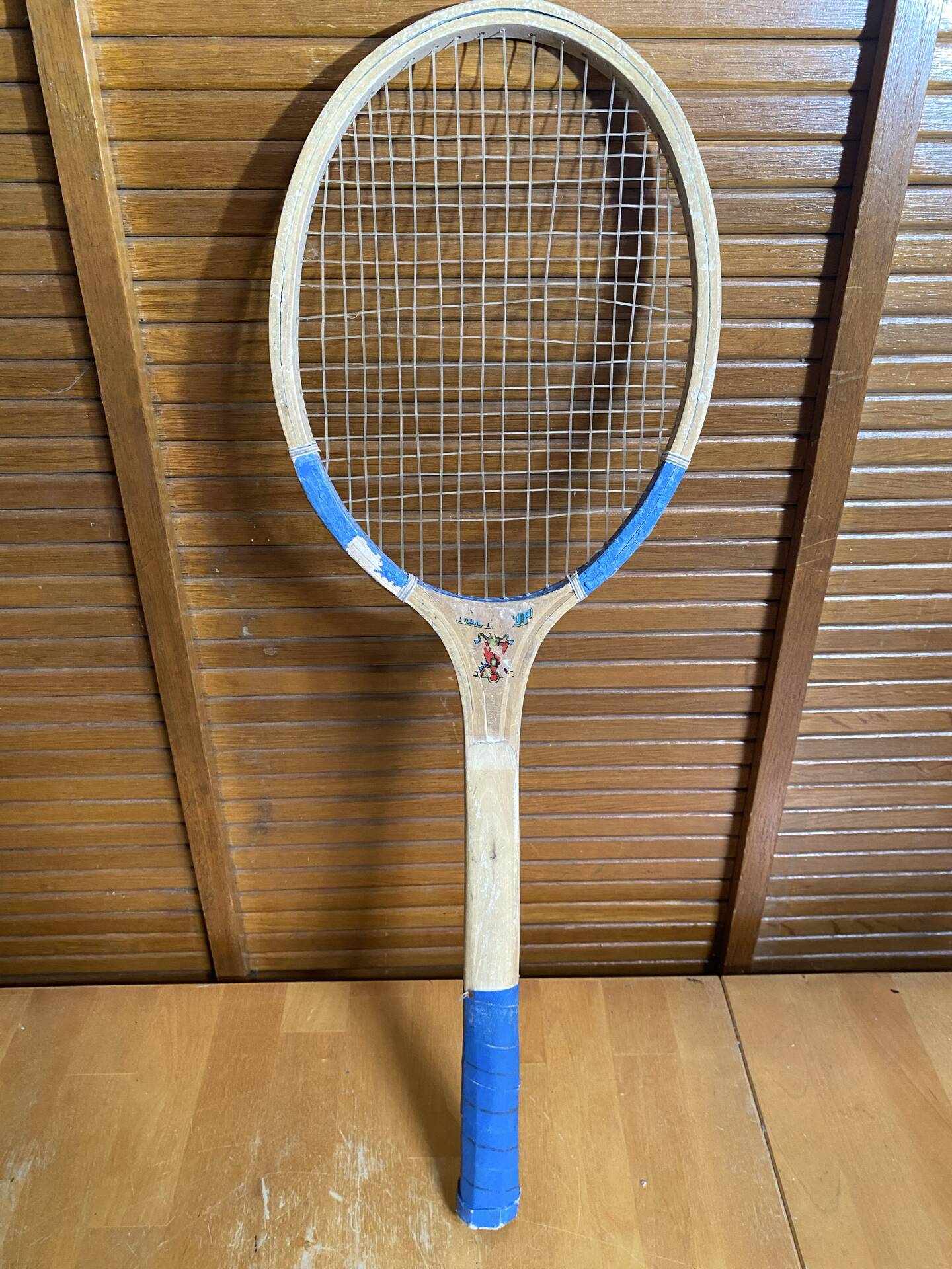 Vintage Wooden Tennis Racket