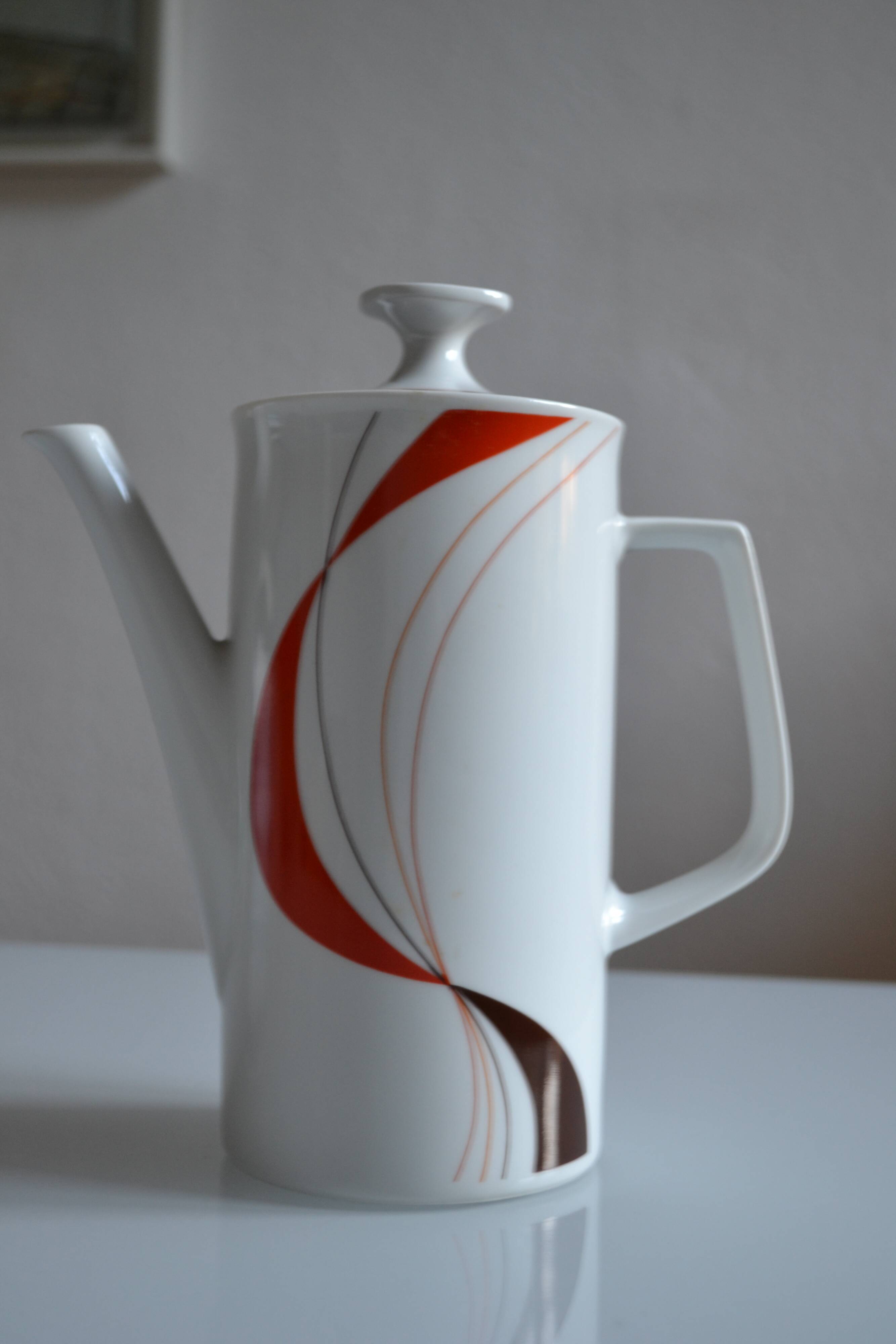 Winterling porcelain teapot Bavaria Germany vintage 1970