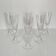 6 Champagne Flutes in Lalique Crystal | "Chinon" Model | 1960s