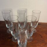 Baccarat Diabolo-style champagne flutes