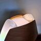 Scandinavian style table lamp designed and manufactured by Lucid France for Hilton Hotel