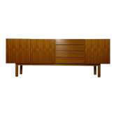 1960s Vintage Minimalistic Mid-Century Teak Sideboard
