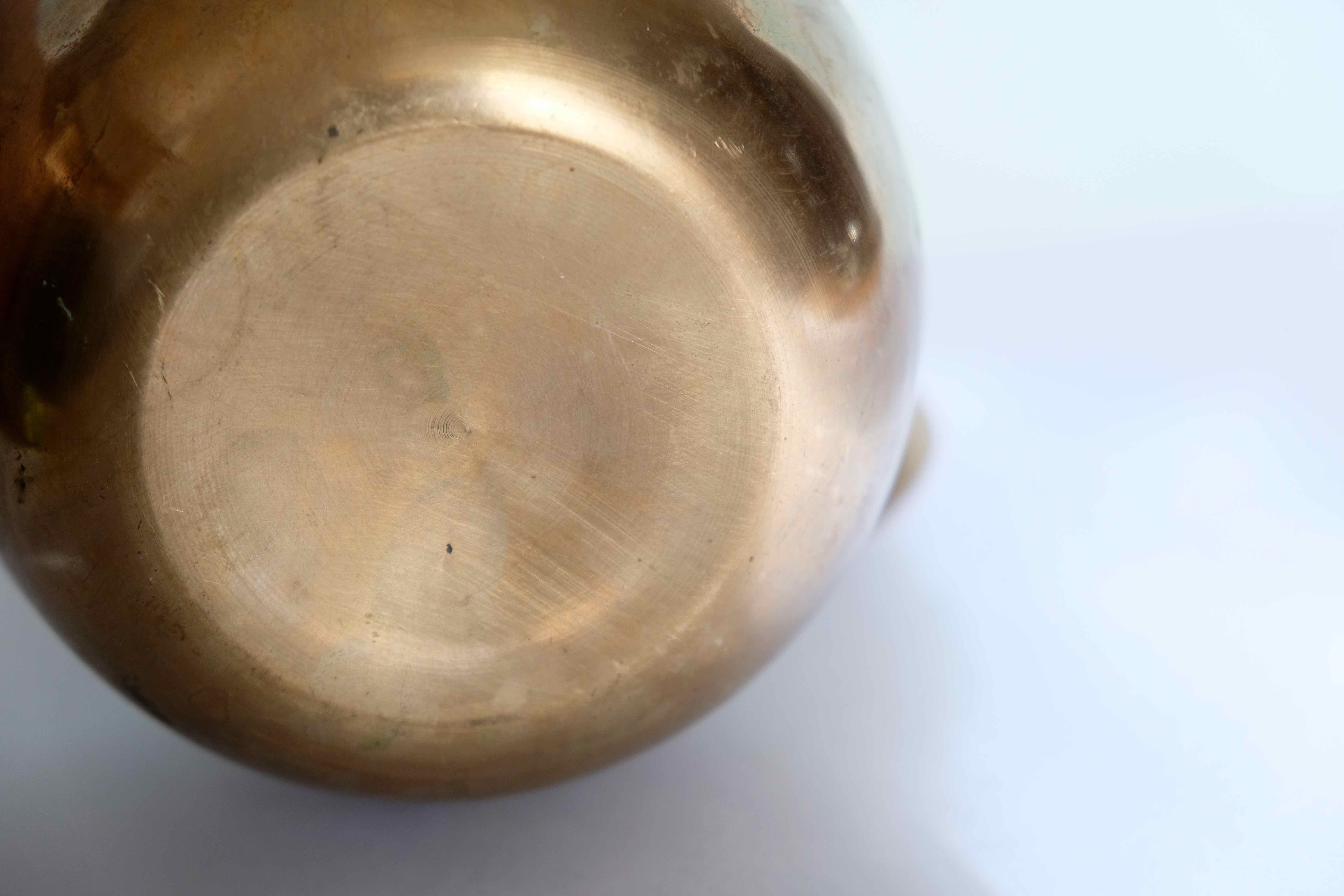 Box brass apple vintage 1960/70