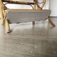 Vintage rattan bedside table