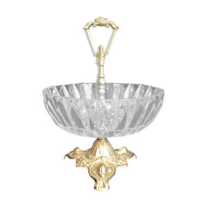 coupe sur pied en cristal