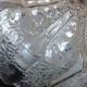 Square ceiling lamp in bulled glass 60/70s