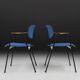 Set of 6 Dining Chairs by Willy Van Der Meeren for Tubax, Belgium, 1950s