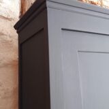 Matte black Paris wardrobe