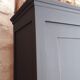 Matte black Paris wardrobe