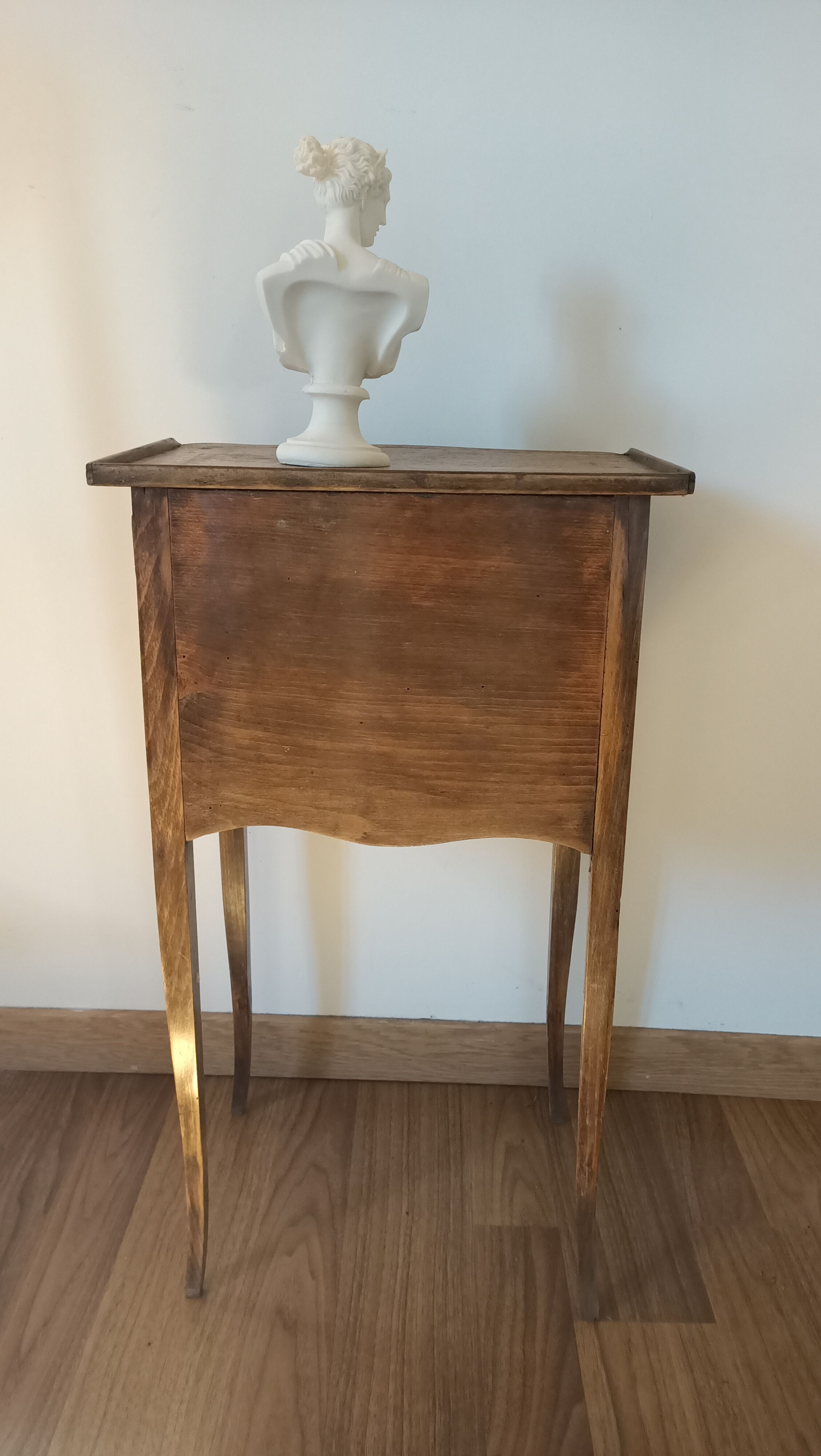 Bedside table with secret drawer