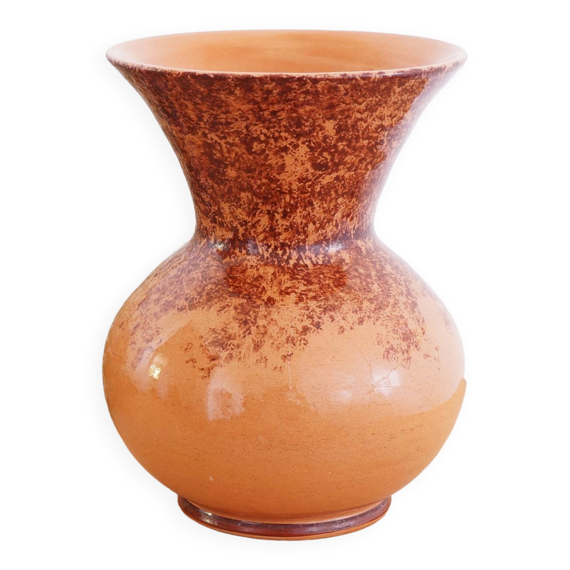 Vintage ceramic vase MYB Croix de Vie