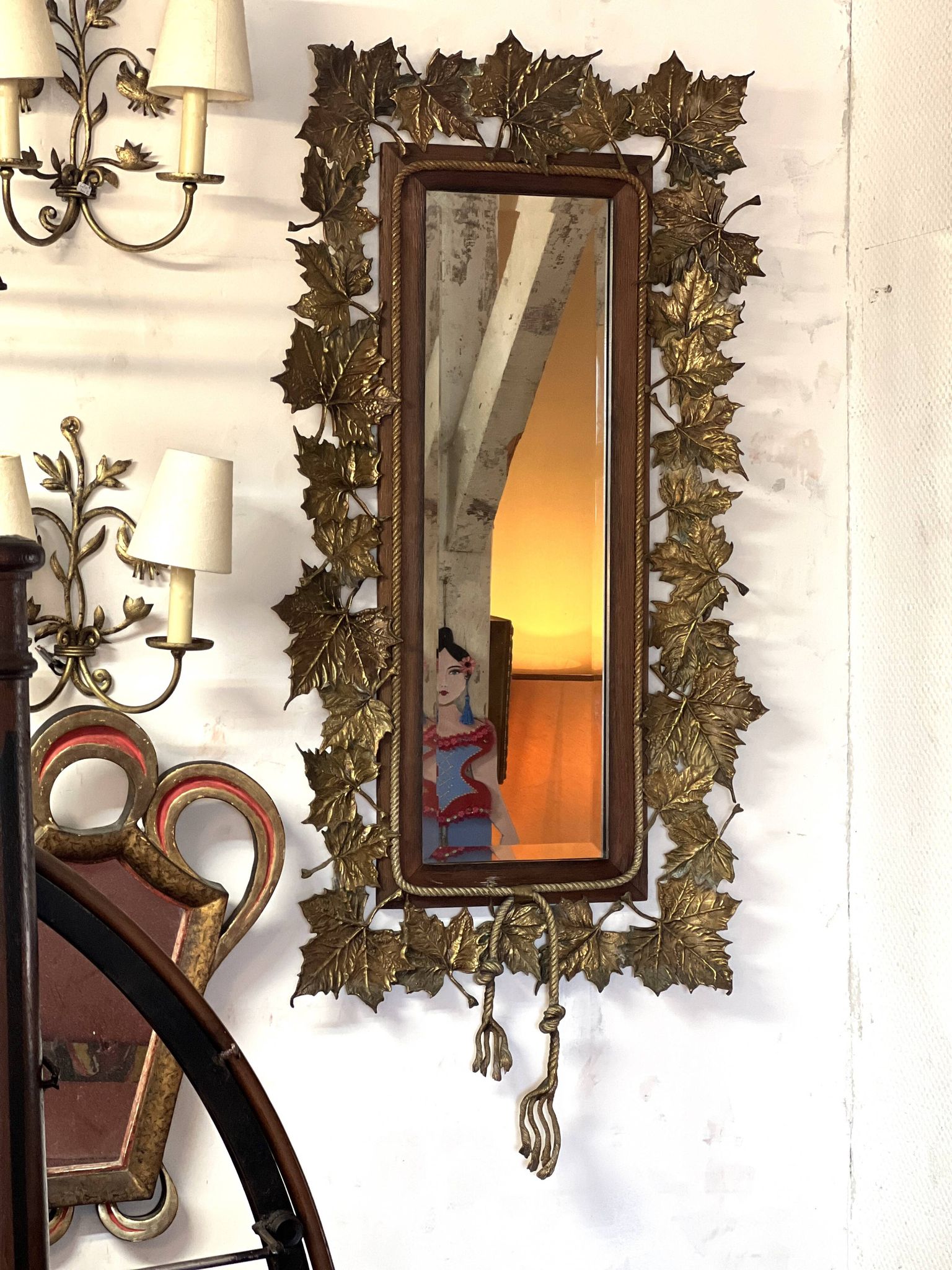 1950s mirror