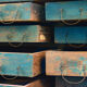 24-drawers patinated wooden workshop furniture