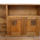 Art Deco cabinet with shelves, wooden