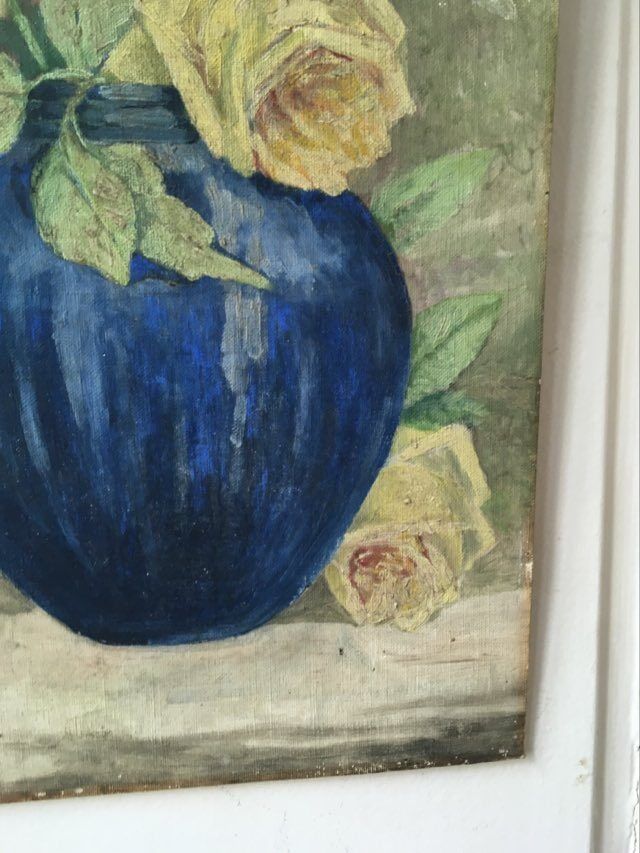 Painting oil still life