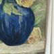 Peinture huile nature morte