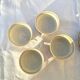 Opaque porcelain cups Gien early 21st century