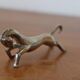 Set of 12 vintage knife rests, in silver metal