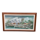 Original Italian painting Antonio Ponticelli oil on canvas landscape 140x82c