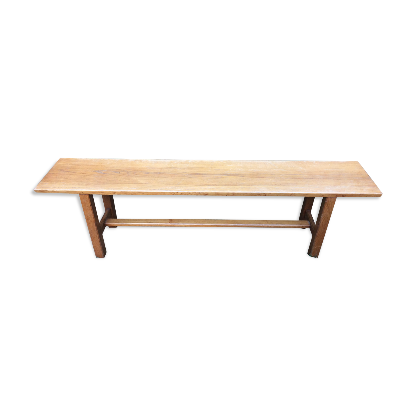 Vintage oak bench