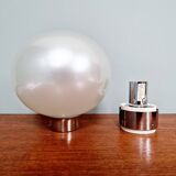 Opal glass ceiling/wall light, design Motoko Ishii, 1970