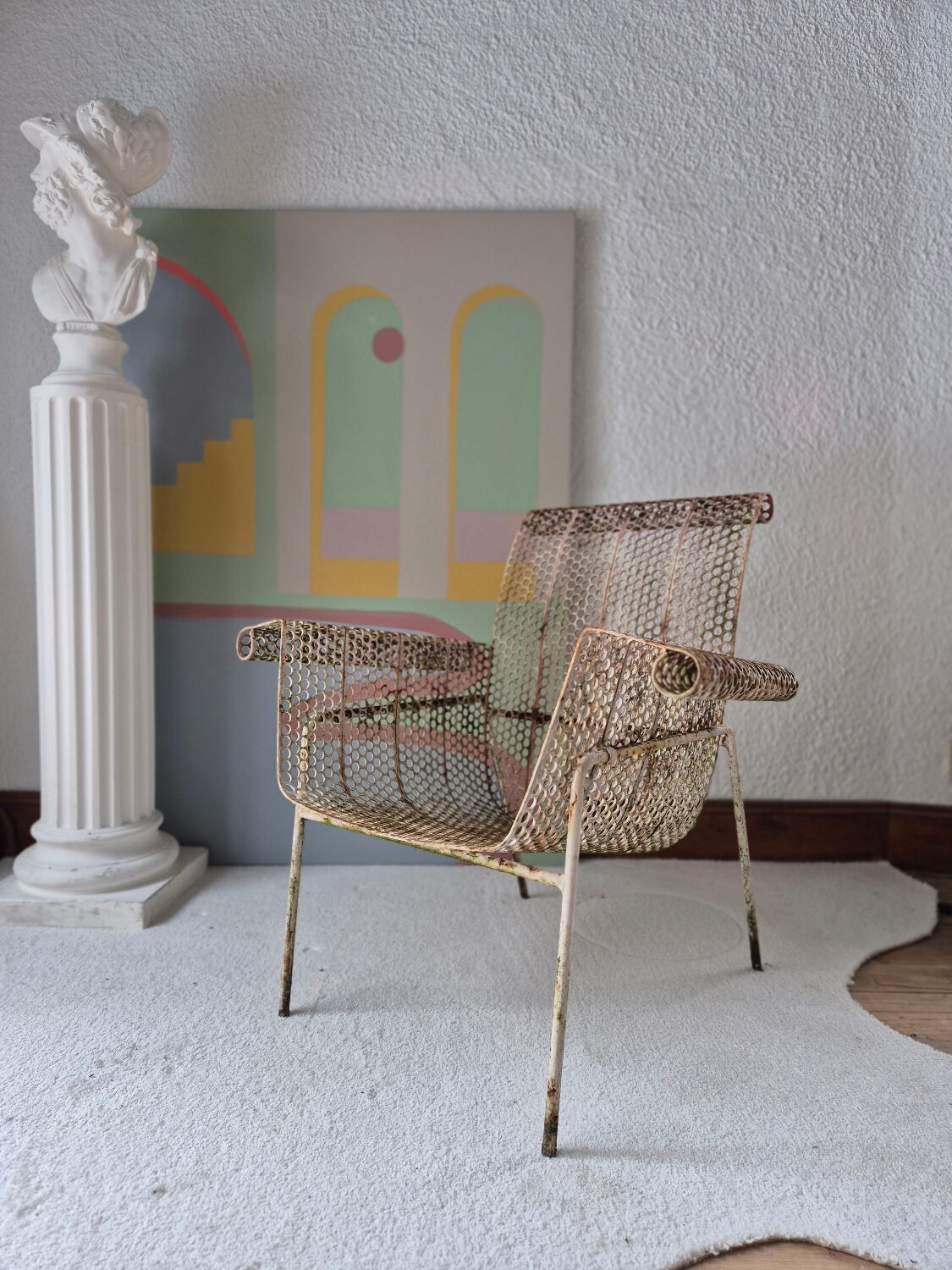 Pair of René Malaval armchairs