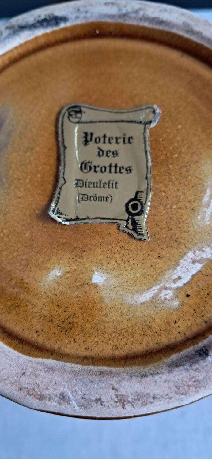 Glazed coffee pot